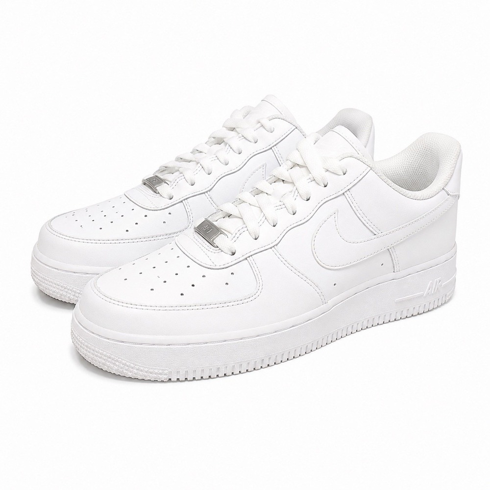 Nike Air Force 1 Low LE Triple White FV5951-111 Youth 6.5Y Women's 8 Sneakers